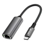 Green Lion Link Hub USB-C to Ethernet Adapter - Grey