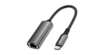 Green Lion Link Hub USB-C to Ethernet Adapter - Grey