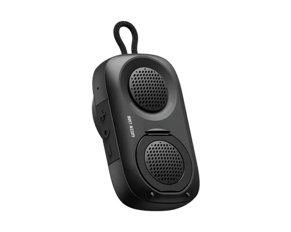 Green Lion Mag Speaker with Bluetooth V6.0 & TWS Pairing – Black