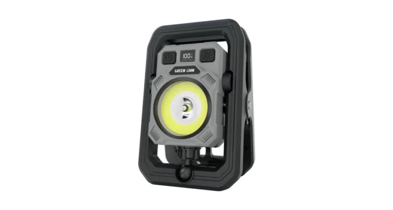 Green Lion Mini Clip LED Rechargeable & Dual Color Light - Black