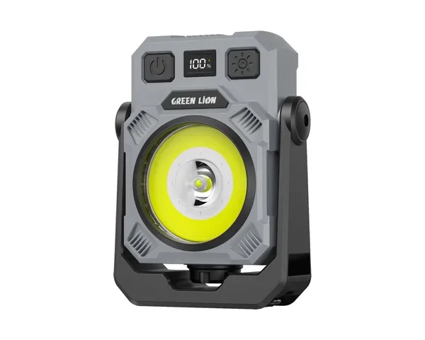 Green Lion Mini LED Rechargeable & Dual Color Light - Black