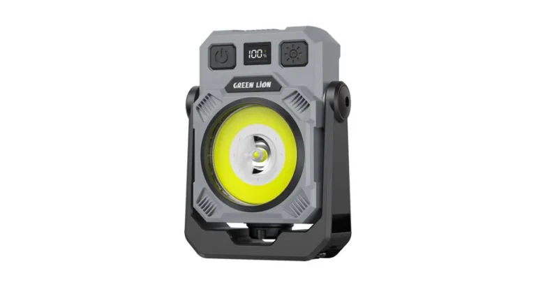 Green Lion Mini LED Rechargeable & Dual Color Light - Black