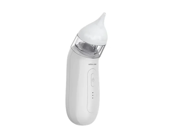 Green Lion Nasal Aspirator Baby Nose Cleaner - White