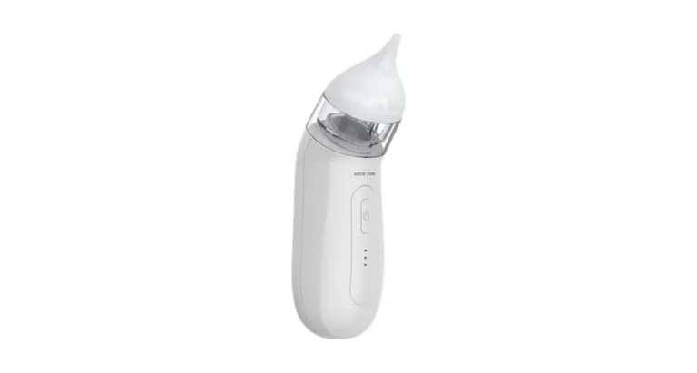 Green Lion Nasal Aspirator Baby Nose Cleaner - White