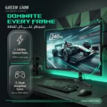 Green Lion Phantom 32" Gaming Monitor - Black