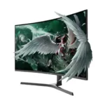Green Lion Phantom 32" Gaming Monitor - Black