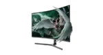 Green Lion Phantom 32" Gaming Monitor - Black