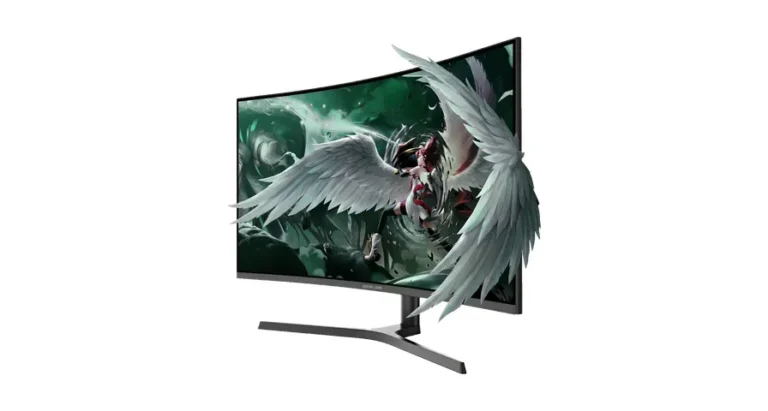 Green Lion Phantom 32" Gaming Monitor - Black