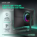 Green Lion Phantom 32" Gaming Monitor - Black