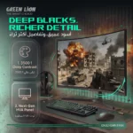 Green Lion Phantom 32" Gaming Monitor - Black