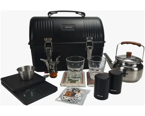 Green Lion Prestige Tea & Coffee Maker - Black