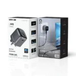 Green Lion Prime AVS TFT Wall Charger With GaNStorm Technology - Grey