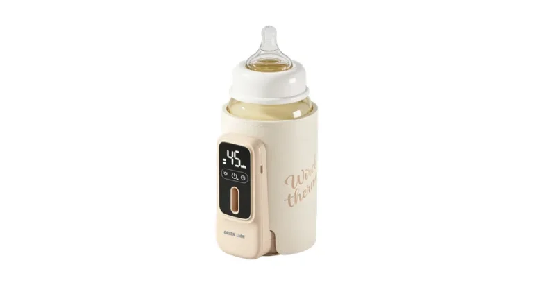 Green Lion Rechargeable 6000mAh Bottle Warmer - Cream