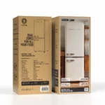 Green Lion Retro 103L Refrigerator - Beige