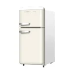 Green Lion Retro 75L Refrigerator - Beige