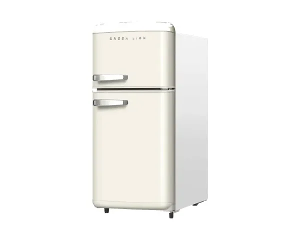 Green Lion Retro 75L Refrigerator - Beige