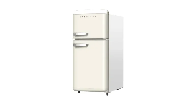 Green Lion Retro 75L Refrigerator - Beige