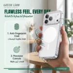 Green Lion Richmond MagSafe for iPhone 18/17 Pro / 18 Pro Max - Clear