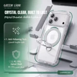 Green Lion Richmond MagSafe for iPhone 18/17 Pro / 18 Pro Max - Clear