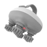 Green Lion Scalp Massager with 360° Detachable Heads - Grey