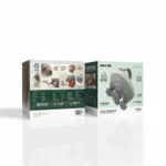 Green Lion Scalp Massager with 360° Detachable Heads - Grey