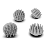 Green Lion Scalp Massager with 360° Detachable Heads - Grey