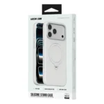 Green Lion Silicone Stand Case MagSafe With 360° Stand for iPhone 18/17 Pro / Pro Max