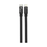 Green Lion Silicone USB-C to Lightning TPE Cable - Black