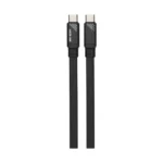 Green Lion Silicone USB-C to USB-C TPE Cable - Black