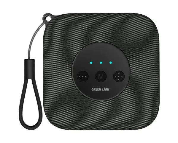 Green Lion Sleep Pod Bone Conduction Speaker - Black