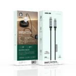Green Lion Smart Protocol Braided USB-C to USB-C Cable - Black
