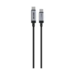 Green Lion Smart Protocol Braided USB-C to USB-C Cable - Black