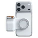 Green Lion Snap Grip Magnetic Camera Grip - White