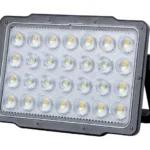 Green Lion Solar Flood Light with 7200mAh Battery & 59 LED Beads- Black