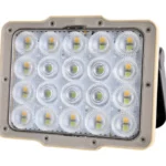 Green Lion Solar Flood Light with 4800mAh Battery & 43 LED Beads - Black