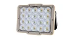 Green Lion Solar Flood Light with 4800mAh Battery & 43 LED Beads - Black