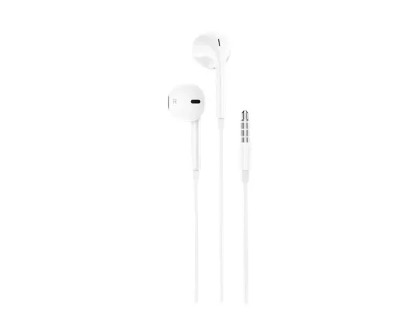 Green Lion Stereo Earphones – White