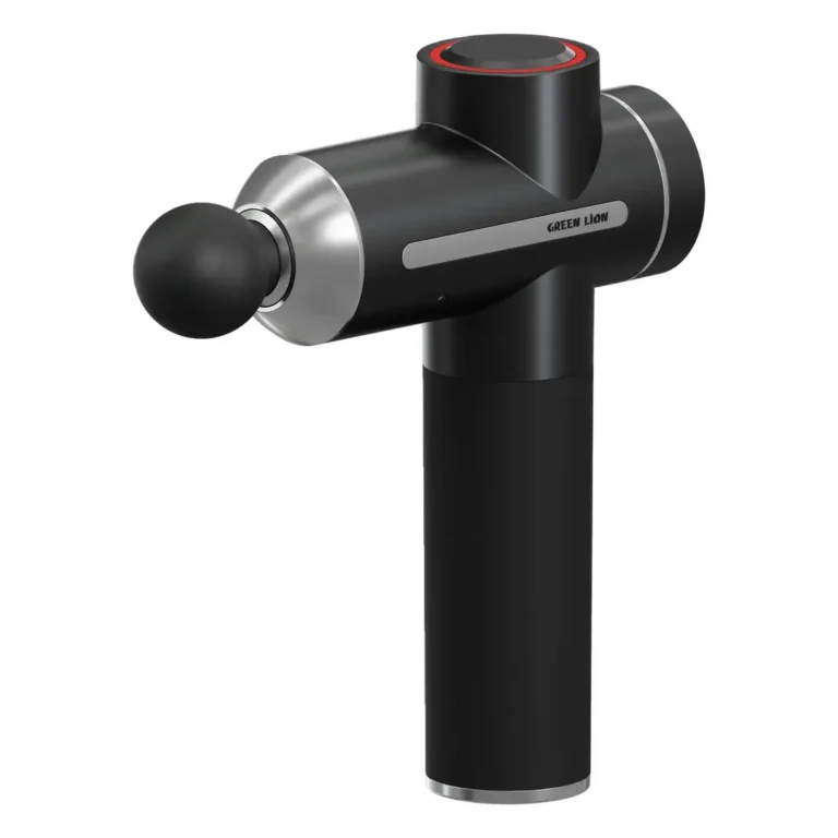 Green Lion Trainer T4 Handheld Massage Gun - Black