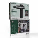 Green Lion Trainer T4 Handheld Massage Gun - Black
