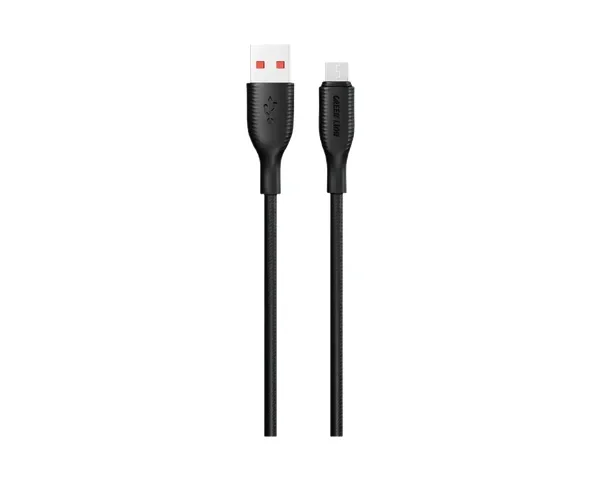 Green Lion USB-A Silicone Cable - Black