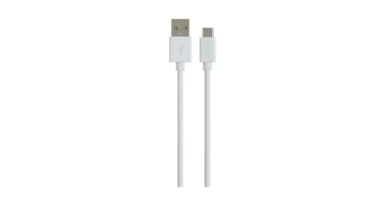 Green Lion USB-A TPE Cable - White