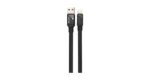 Green Lion USB-A to Lightning TPE Cable - Black