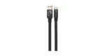 Green Lion USB-A to USB-C TPE Cable - Black