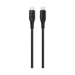 Green Lion USB-C Silicone Cable - Black