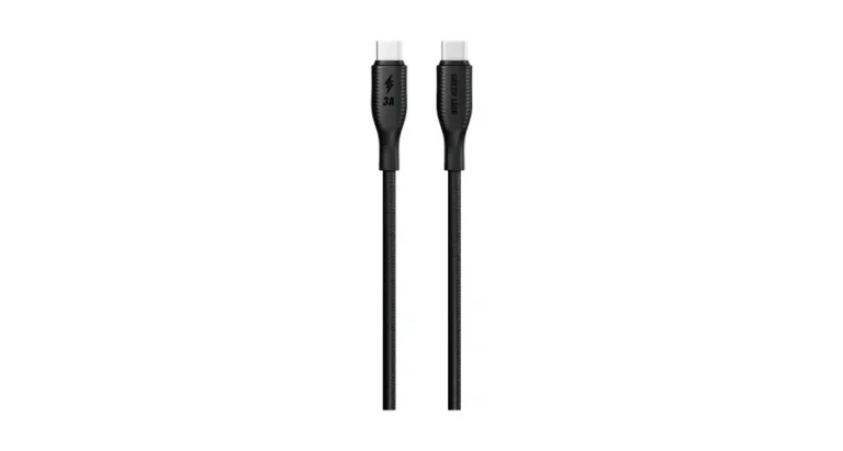 Green Lion USB-C Silicone Cable - Black