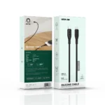 Green Lion USB-C Silicone Cable - Black