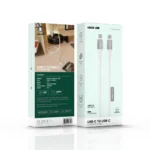 Green Lion USB-C Silicone Cable - White