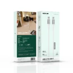 Green Lion USB-C Silicone Cable - White