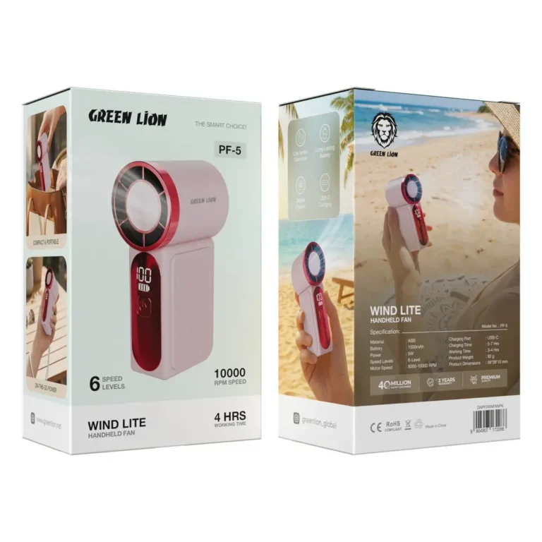 Green Lion Wind Lite Handheld Fan