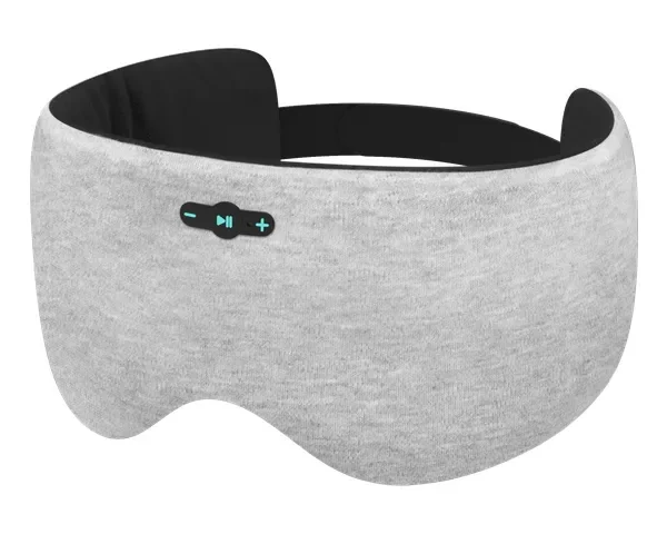 Green Lion Wireless Audio Sleep Mask with Ultra-Comfort Meditation - Grey